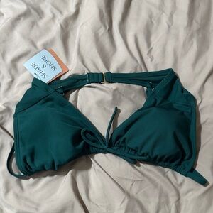 Shade & Shore Teal Bikini Top